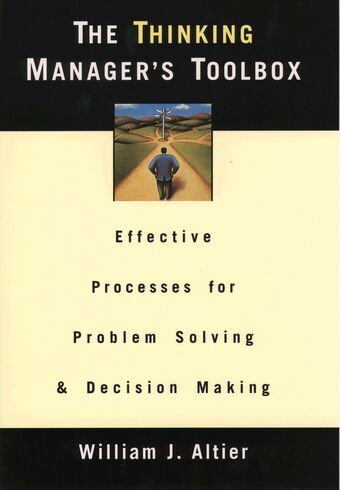 The Thinking Manager's Toolbox book cover