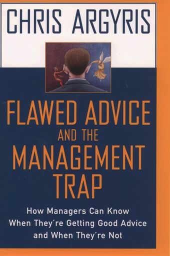 Flawed Advice and the Management Trap book cover