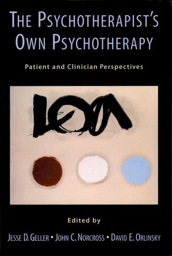 The Psychotherapist's Own Psychotherapy book cover