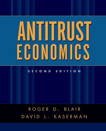 Antitrust Economics book cover