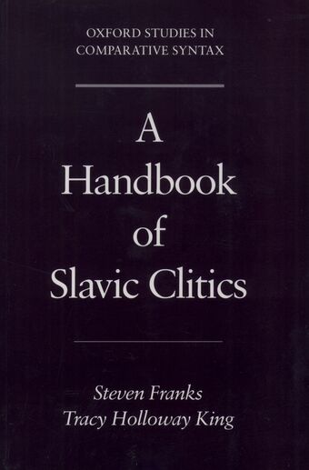 A Handbook of Slavic Clitics book cover