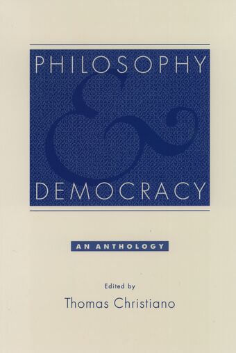 Philosophy and Democracy book cover