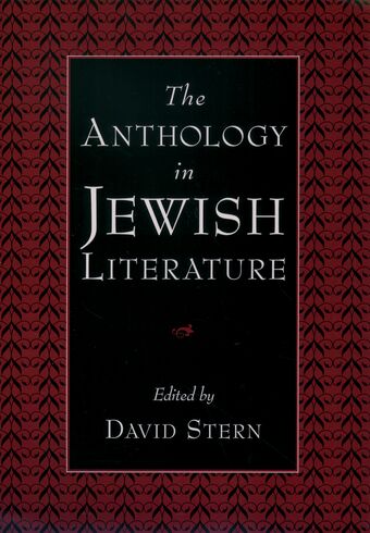 The Anthology in Jewish Literature book cover