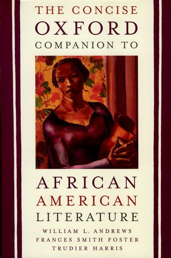 The Concise Oxford Companion to African American Literature book cover