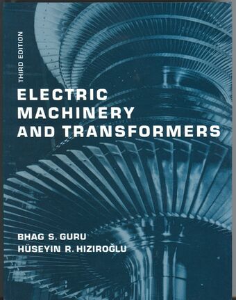 Electric Machinery and Transformers book cover