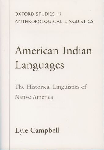 American Indian Languages book cover