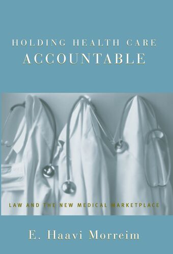 Holding Health Care Accountable book cover