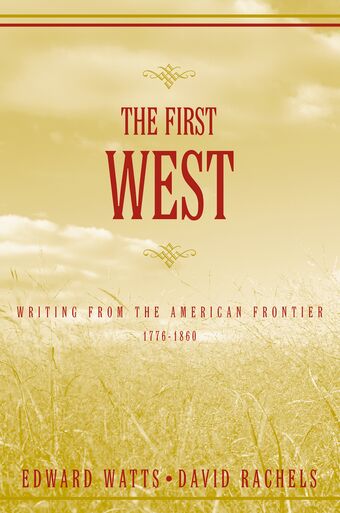 The First West book cover