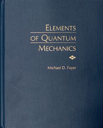 Elements of Quantum Mechanics book cover
