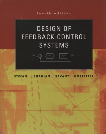 Design of Feedback Control Systems book cover
