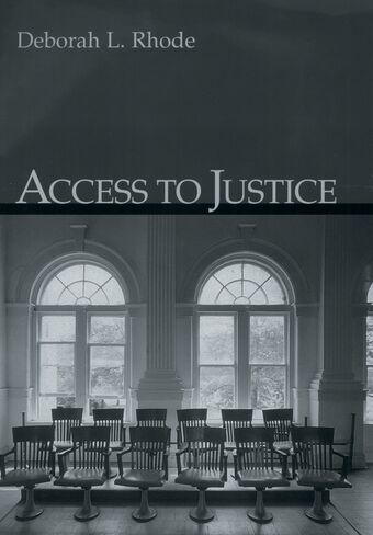 Access to Justice book cover