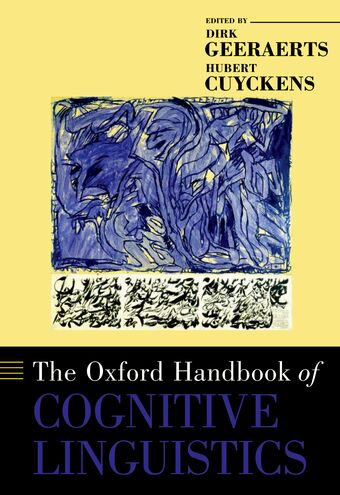 The Oxford Handbook of Cognitive Linguistics book cover