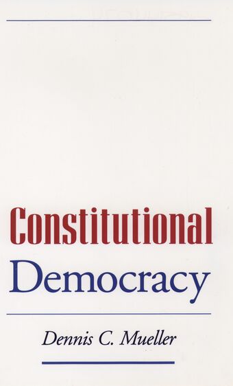 Constitutional Democracy book cover