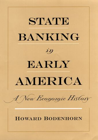 State Banking in Early America book cover