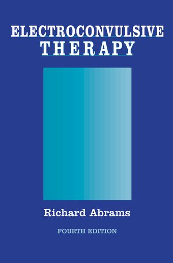Electroconvulsive Therapy book cover