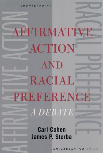 Affirmative Action and Racial Preference book cover