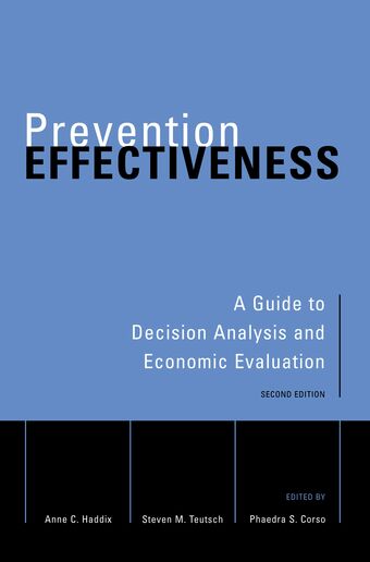 Prevention Effectiveness book cover