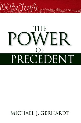 The Power of Precedent book cover
