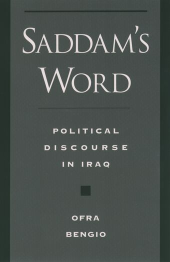 Saddam's Word book cover