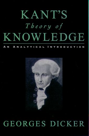 Kant's Theory of Knowledge book cover