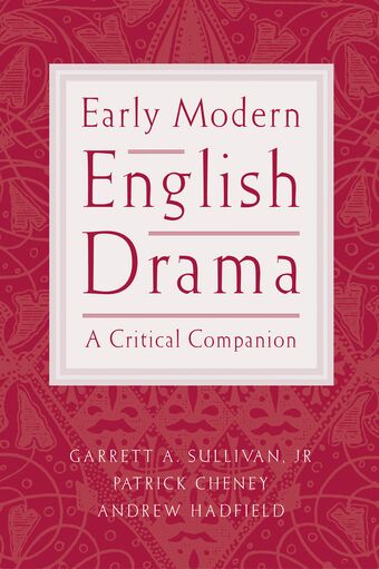 Early Modern English Drama book cover