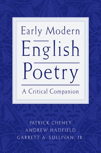 Early Modern English Poetry book cover