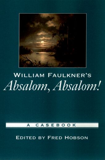 William Faulkner's Absalom, Absalom! book cover