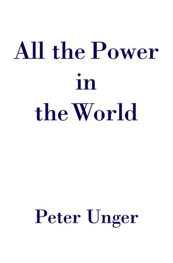 All the Power in the World book cover