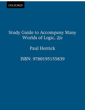 Study Guide to Accompany Many Worlds of Logic book cover
