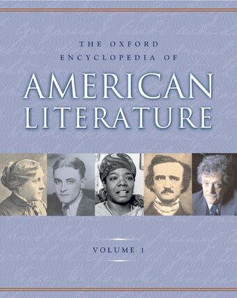 The Oxford Encyclopedia of American Literature book cover