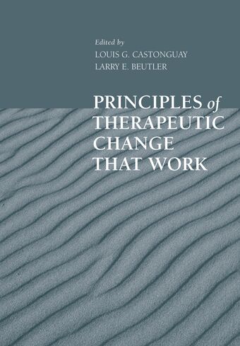 Principles of Therapeutic Change That Work book cover