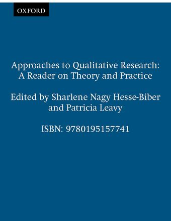 Approaches to Qualitative Research book cover