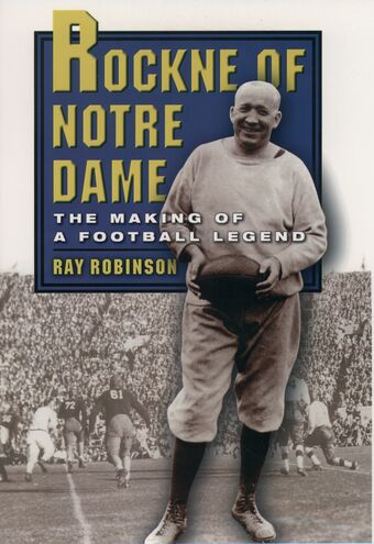 Rockne of Notre Dame book cover