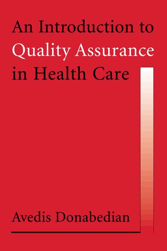 An Introduction to Quality Assurance in Health Care book cover