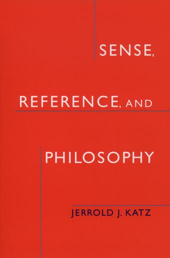 Sense, Reference, and Philosophy book cover