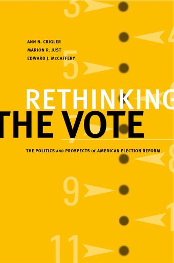 Rethinking the Vote book cover