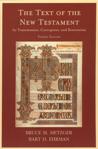 The Text of the New Testament book cover