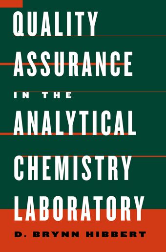 Quality Assurance in the Analytical Chemistry Laboratory book cover