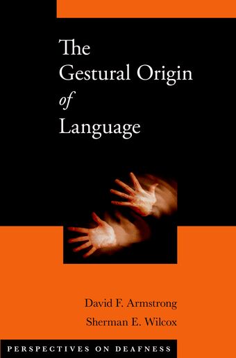The Gestural Origin of Language book cover