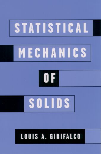Statistical Mechanics of Solids book cover