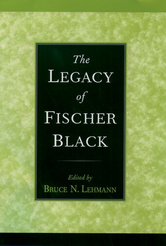 The Legacy of Fischer Black book cover