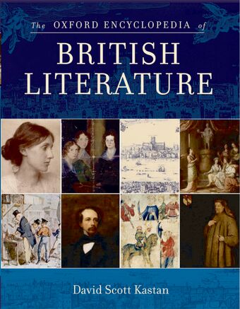 The Oxford Encyclopedia of British Literature book cover
