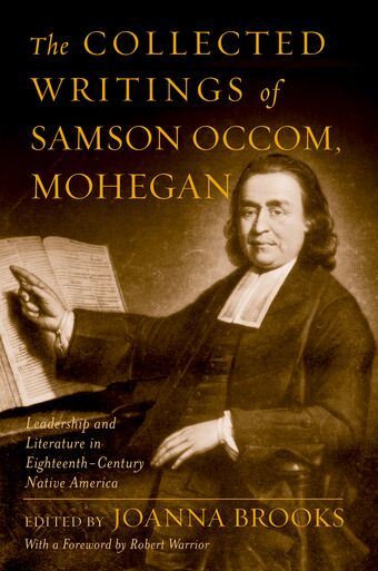 The Collected Writings of Samson Occom, Mohegan book cover