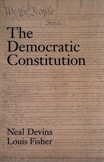 The Democratic Constitution book cover
