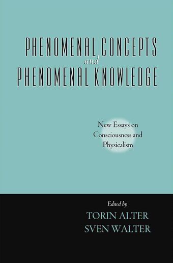 Phenomenal Concepts and Phenomenal Knowledge book cover