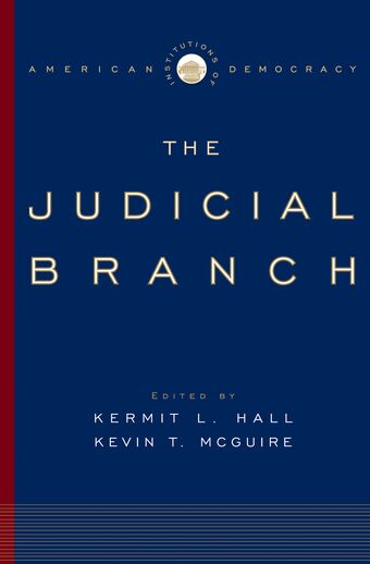 Institutions of American Democracy book cover