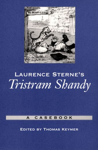 Laurence Sterne's Tristram Shandy book cover