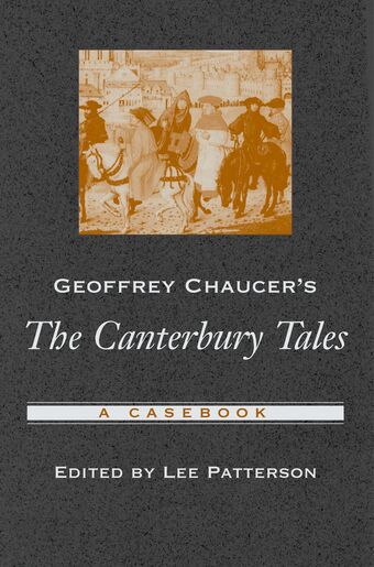 Geoffrey Chaucer's the Canterbury Tales book cover