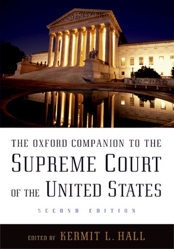 The Oxford Companion to the Supreme Court of the United States book cover