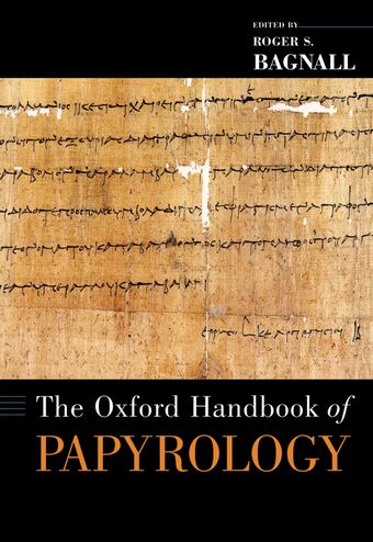 The Oxford Handbook of Papyrology book cover